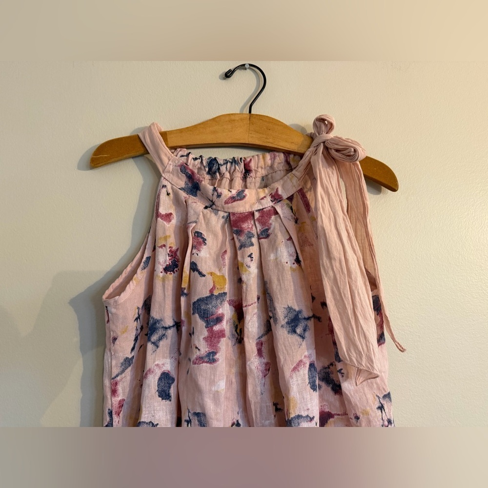Bellambra Blush Linen Mini Dress - Picture 4 of 13